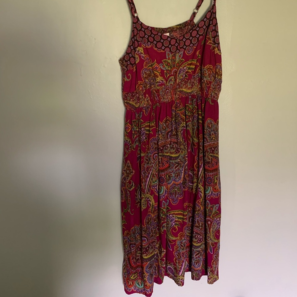 Spaghetti strap dress